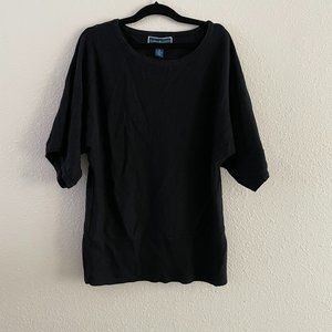 Karen Scott, Black Sweater, Size Medium